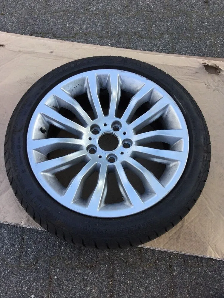 BMW X1 E84 Style 321 ALUFELGE 6789144 Goodyear 225 40 R18 Sommerreifen RSC 8x 18