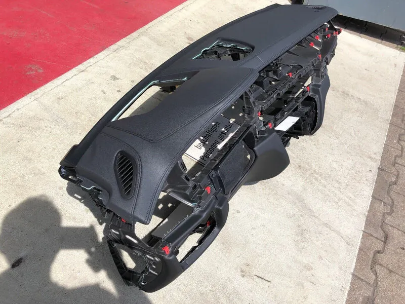 BMW X6 F16 LEDER Armaturenbrett SCHWARZ mit HEAD UP 9323565 INDIVIDUAL