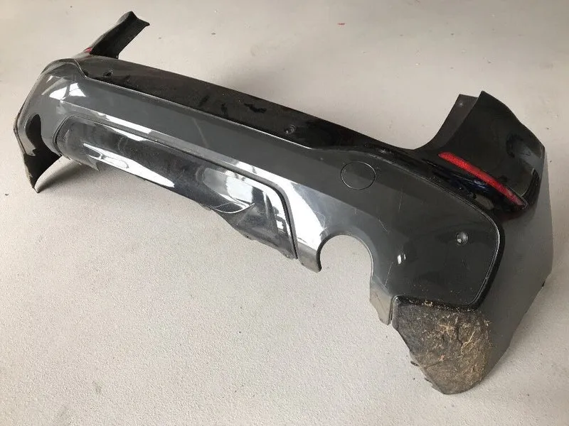 BMW X1 F48 M PAKET NEUE MODELL Stoßstange PDC Diffusor Black Saphire 2 Flutig