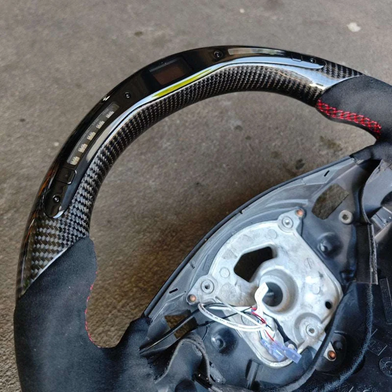 EINZELSTÜCK Carbon Lenkrad für BMW E90, E91, E92, E93 mit Schaltanzeige