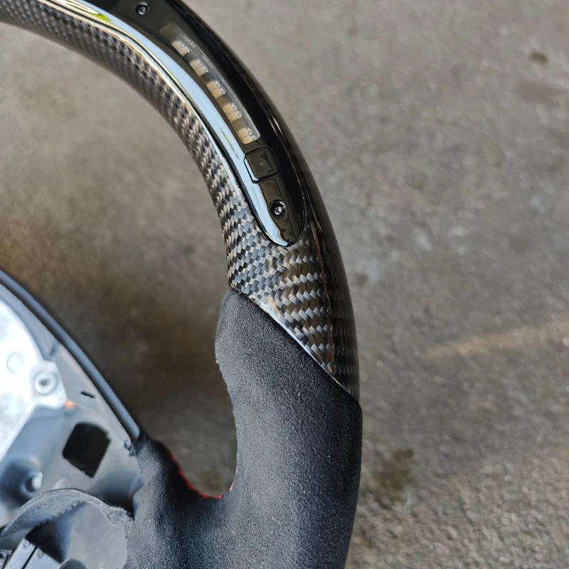 EINZELSTÜCK Carbon Lenkrad für BMW E90, E91, E92, E93 mit Schaltanzeige