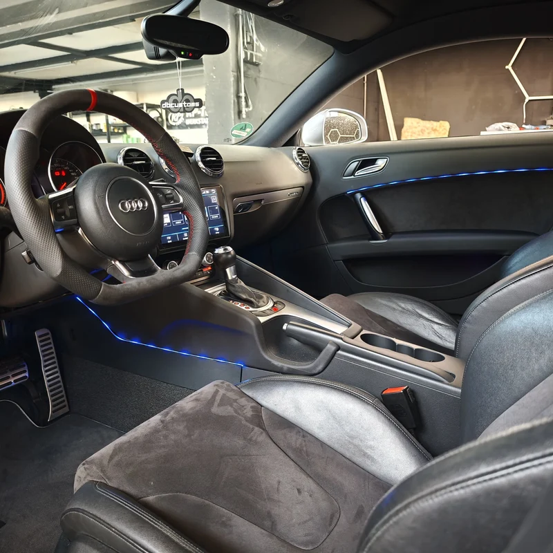 "Next Level" Ambientebeleuchtung Nachrüstung/Einbau für Audi TT 8J