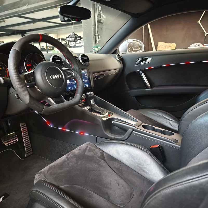 "Next Level" Ambientebeleuchtung Nachrüstung/Einbau für Audi TT 8J