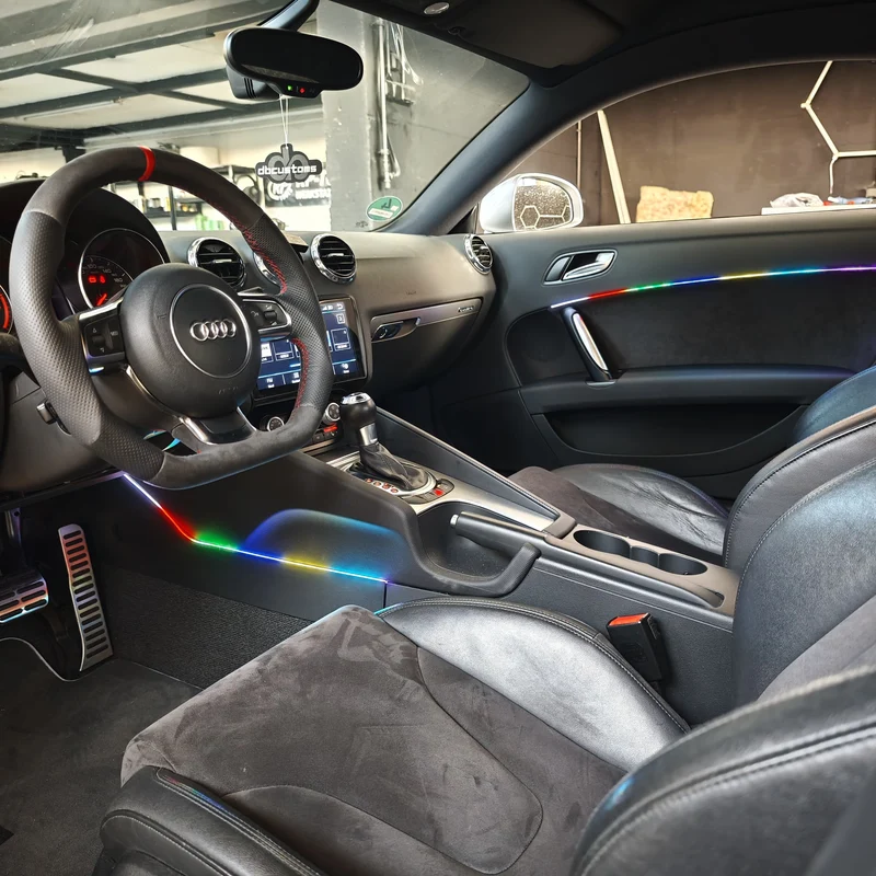 "Next Level" Ambientebeleuchtung Nachrüstung/Einbau für Audi TT 8J