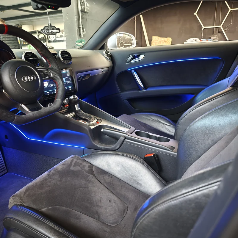 "Next Level" Ambientebeleuchtung Nachrüstung/Einbau für Audi TT 8J