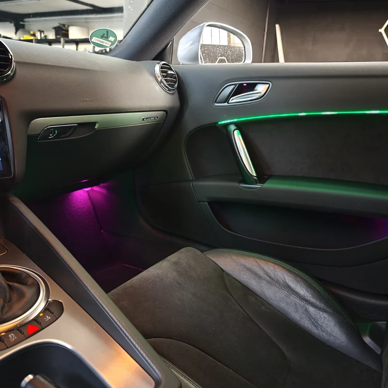 "Next Level" Ambientebeleuchtung Nachrüstung/Einbau für Audi TT 8J