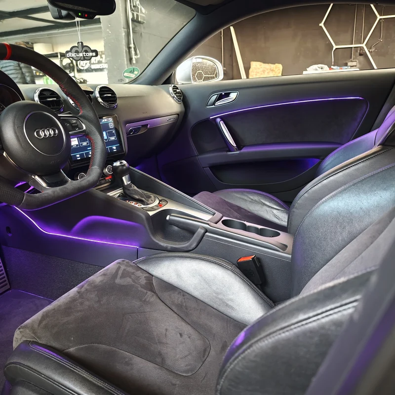 "Next Level" Ambientebeleuchtung Nachrüstung/Einbau für Audi TT 8J