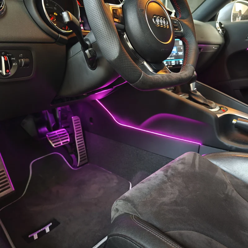 "Next Level" Ambientebeleuchtung Nachrüstung/Einbau für Audi TT 8J