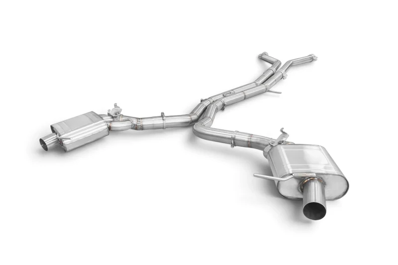 EGO-X Klappenabgasanlage Audi A7 C8 55 TFSI – ECE, inkl. Einbau