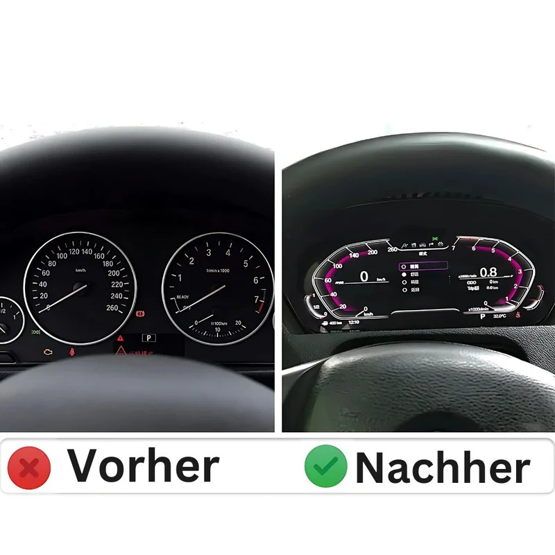 Digitaler Tacho für BMW 1er E81, E82, E87
