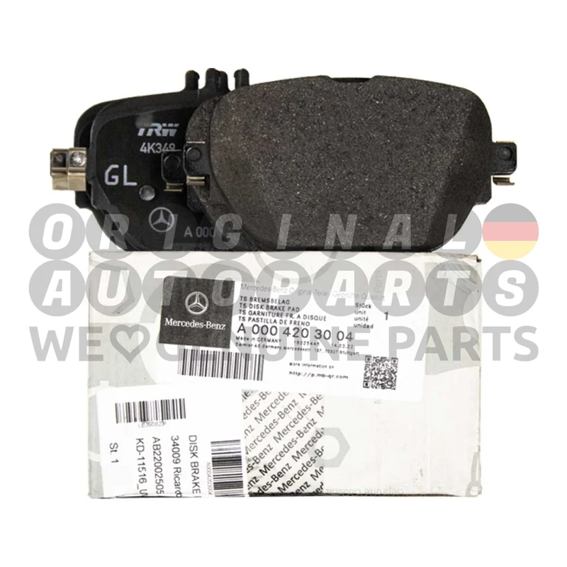 Genuine Mercedes-Benz Brake Pads Set rear W213 E 63 S E63 S GT 290 A0004203004 A 000 420 30 04