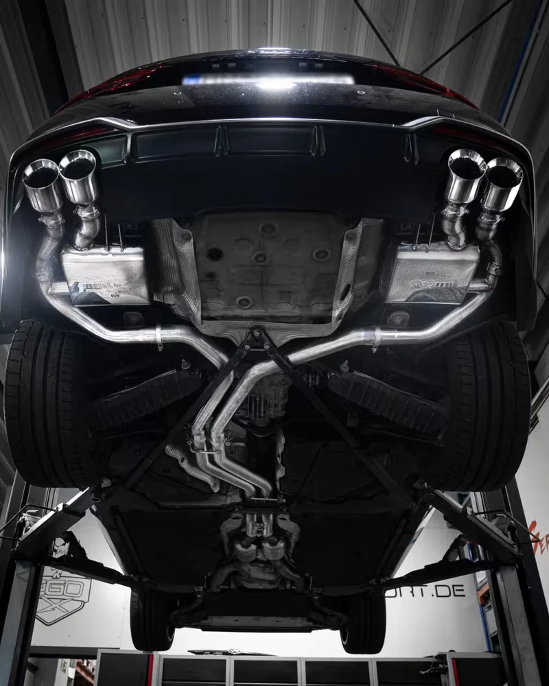 EGO-X Klappenabgasanlage Audi S4 B9 – ECE, inkl. Einbau