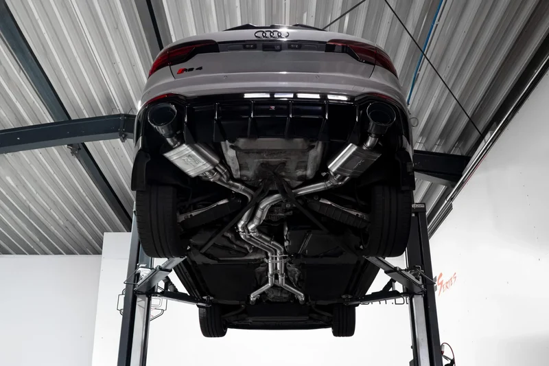 EGO-X Klappenabgasanlage Audi RS4 B9 2.9 TFSI OPF – ECE, inkl. Einba