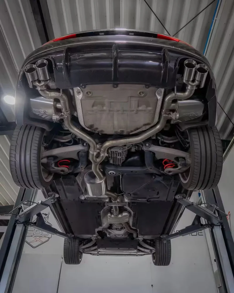 EGO-X / Bull-X Klappenabgasanlage Audi A5 S5 B8 3" – ECE, inkl. Einbau
