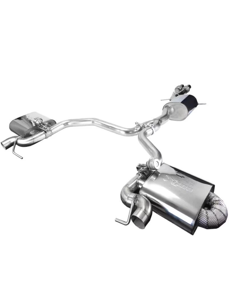 EGO-X / Bull-X Klappenabgasanlage Audi A5 S5 B8 3" – ECE, inkl. Einbau