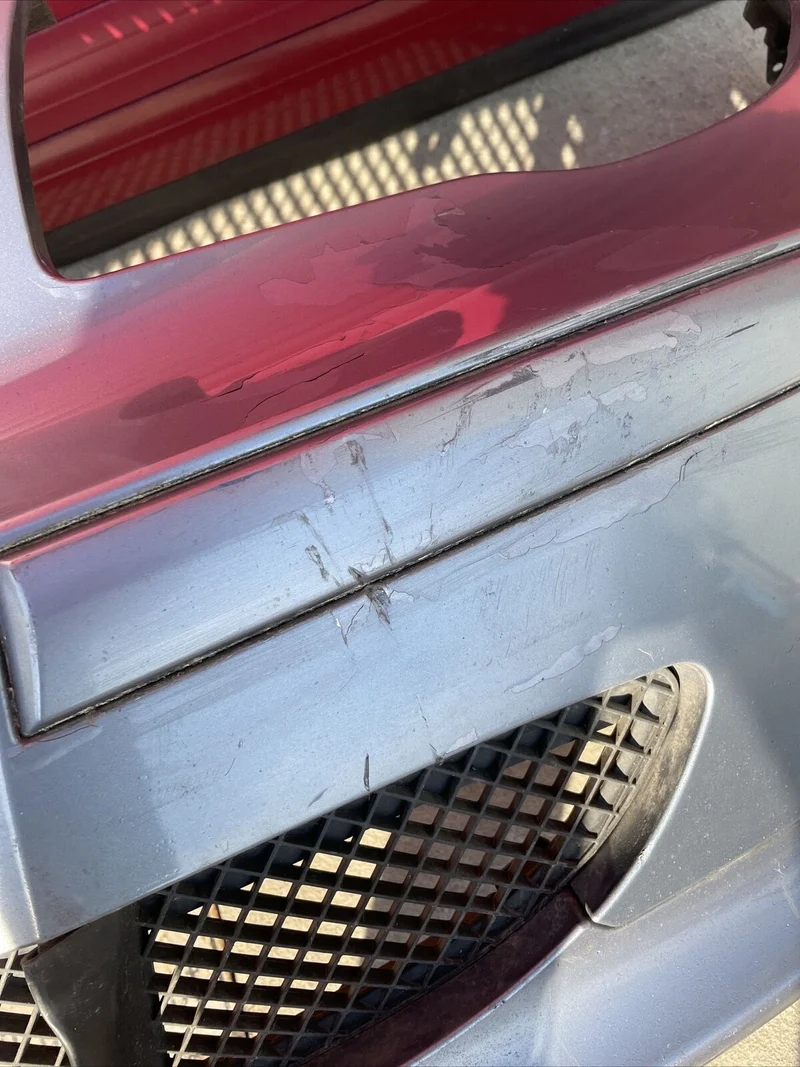 BMW E87 E81 Stoßstange VORNE mit GITTER NEBELSCHEINWERFER ZIERGITTER LEISTE