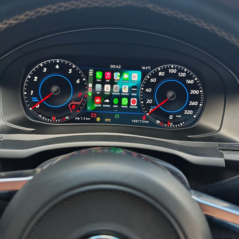 Digitaler Tacho für VW Scirocco