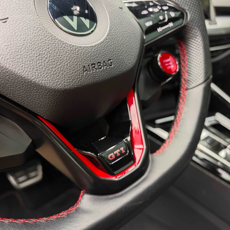 R8 Style Lenkrad-Knöpfe Nachrüstung für VW Golf 8