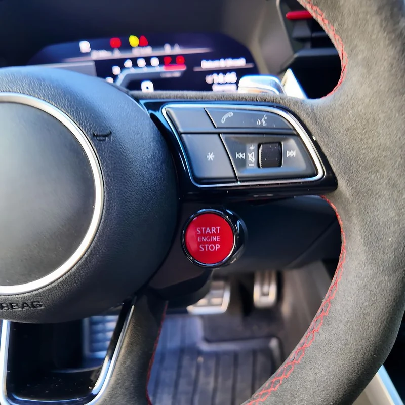 R8 Style Lenkrad Knöpfe + Einbau für Audi A3, S3, RS3 8Y