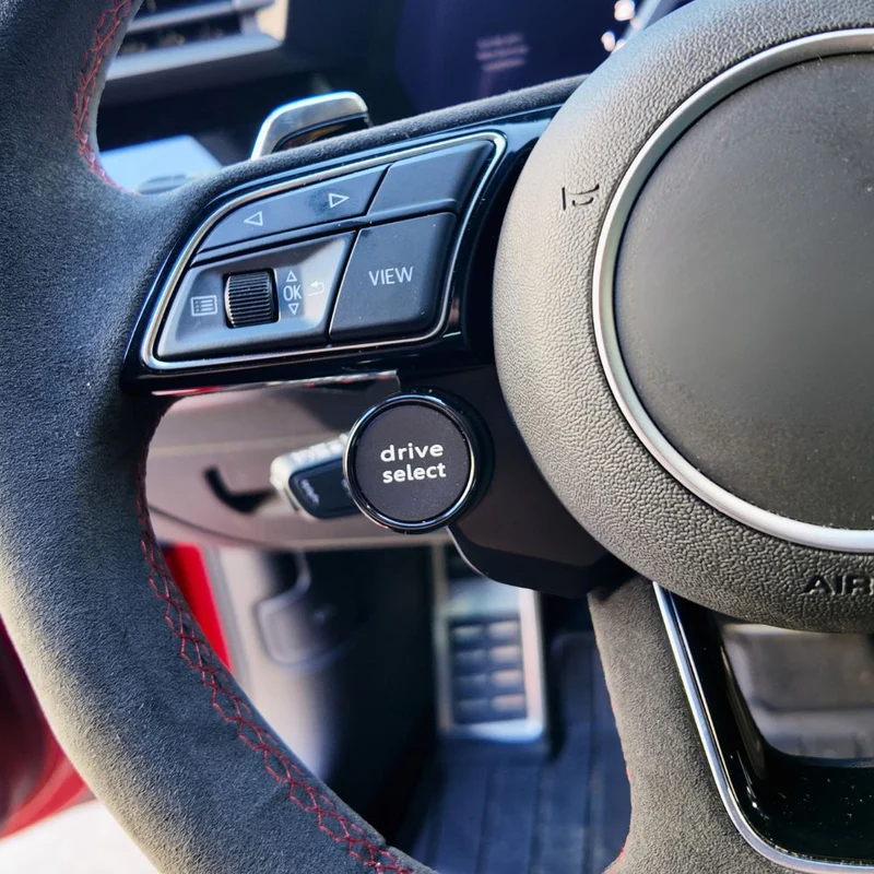 R8 Style Lenkrad Knöpfe + Einbau für Audi A3, S3, RS3 8Y