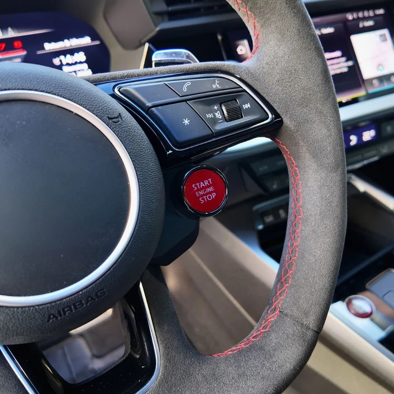 R8 Style Lenkrad Knöpfe + Einbau für Audi A3, S3, RS3 8Y