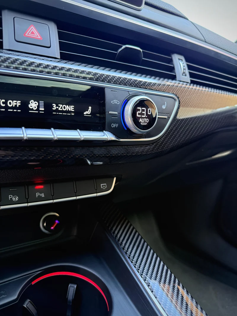 Carbon Interieurleisten Audi A4 / S4 / RS4 B9 inkl. Einbau