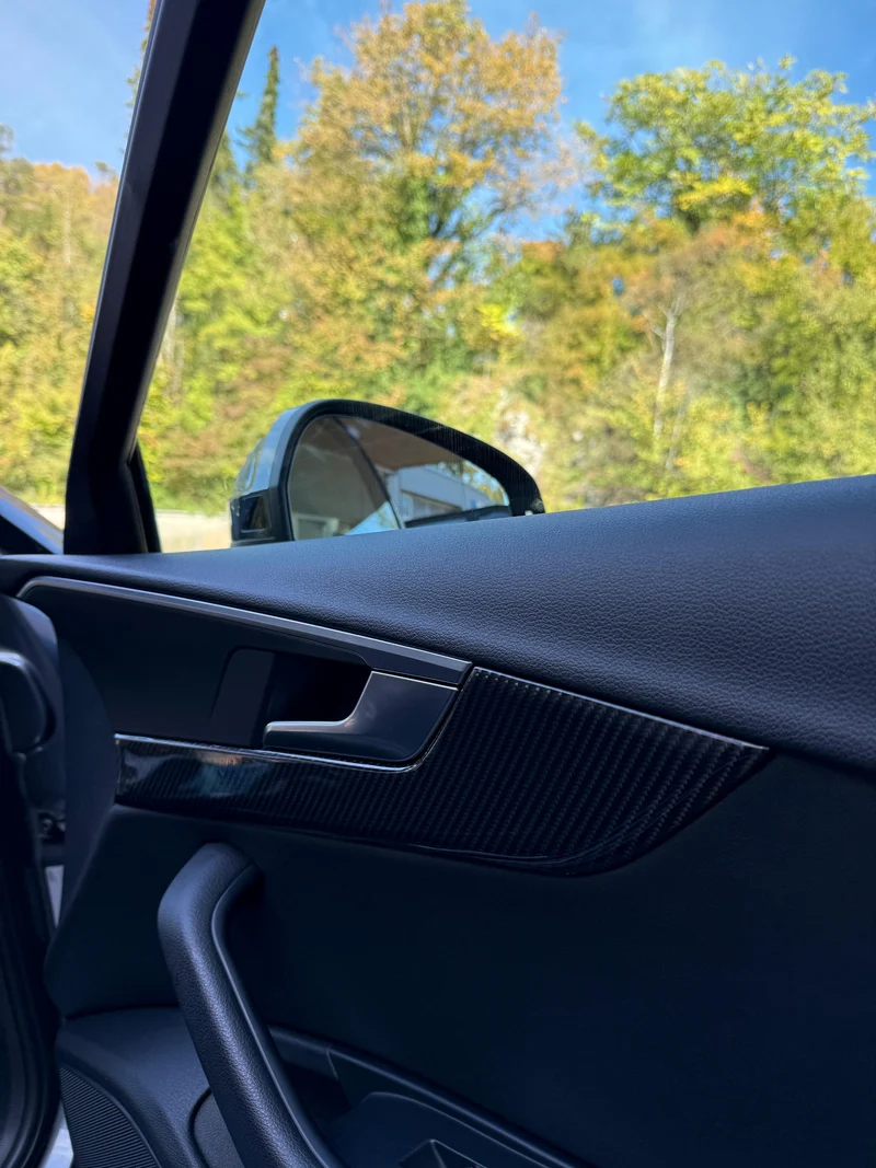 Carbon Interieurleisten Audi A4 / S4 / RS4 B9 inkl. Einbau