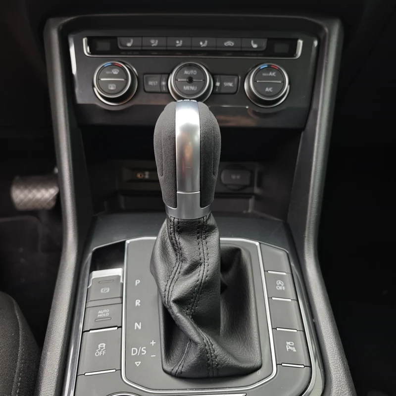 DSG Schaltknauf Wildlederoptik passend für Seat Alhambra