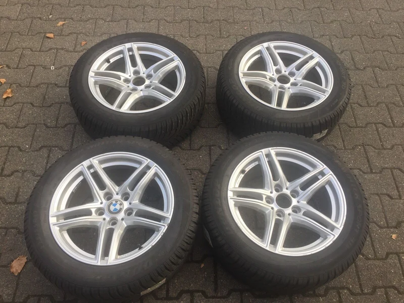 BMW F10 F11 ALUFELGEN Winterreifen 225 55 R17 97H RSC DUNLOP SP WINTER SPORT 3D