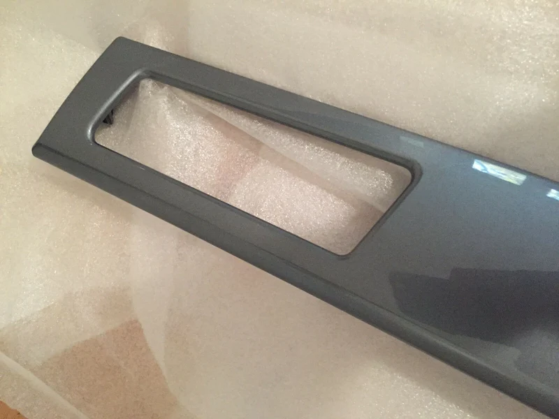 Original BMW E60 E61 LCI Dekor leiste Spacegrau Armaturenbrett 7129233