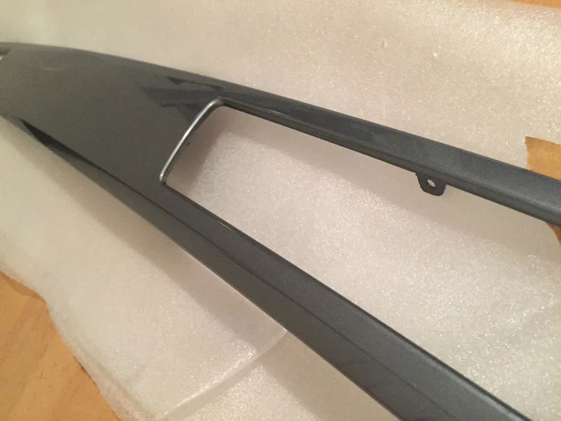 Original BMW E60 E61 LCI Dekor leiste Spacegrau Armaturenbrett 7129233