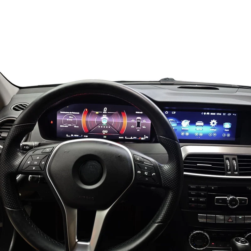 Digitaler Tacho für Mercedes W204 C-Klasse