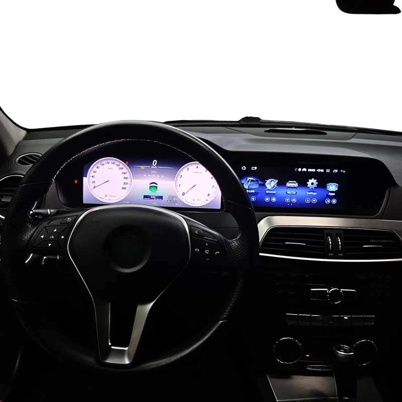 Digitaler Tacho für Mercedes W204 C-Klasse