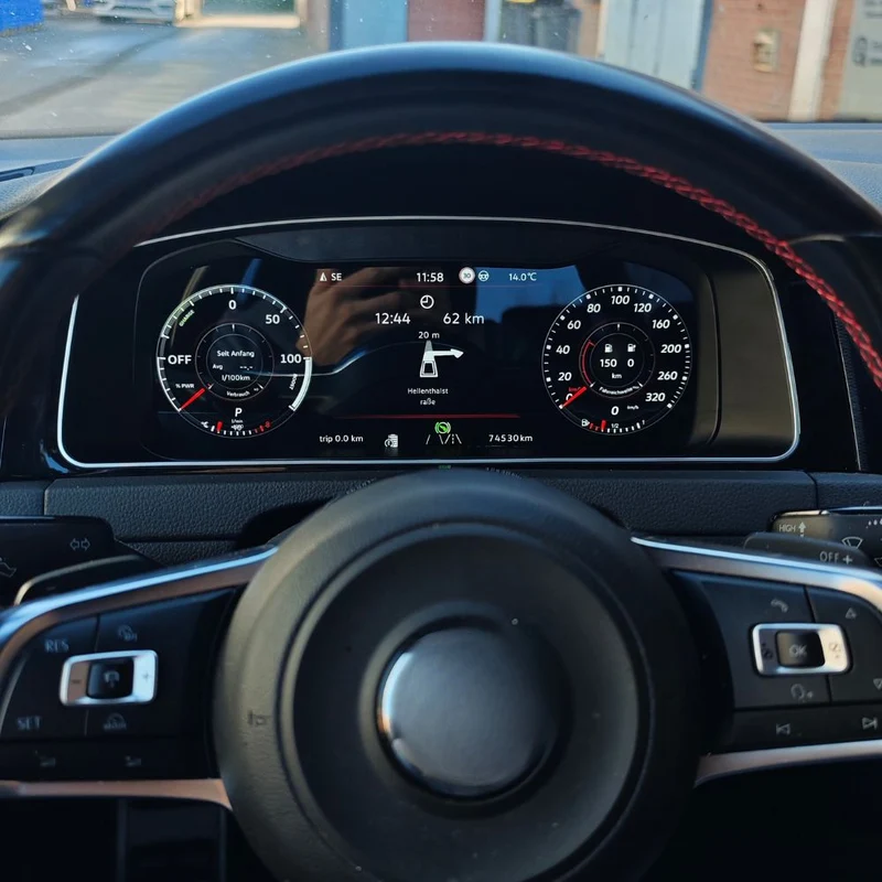 Digitaler Tacho für VW Golf 7