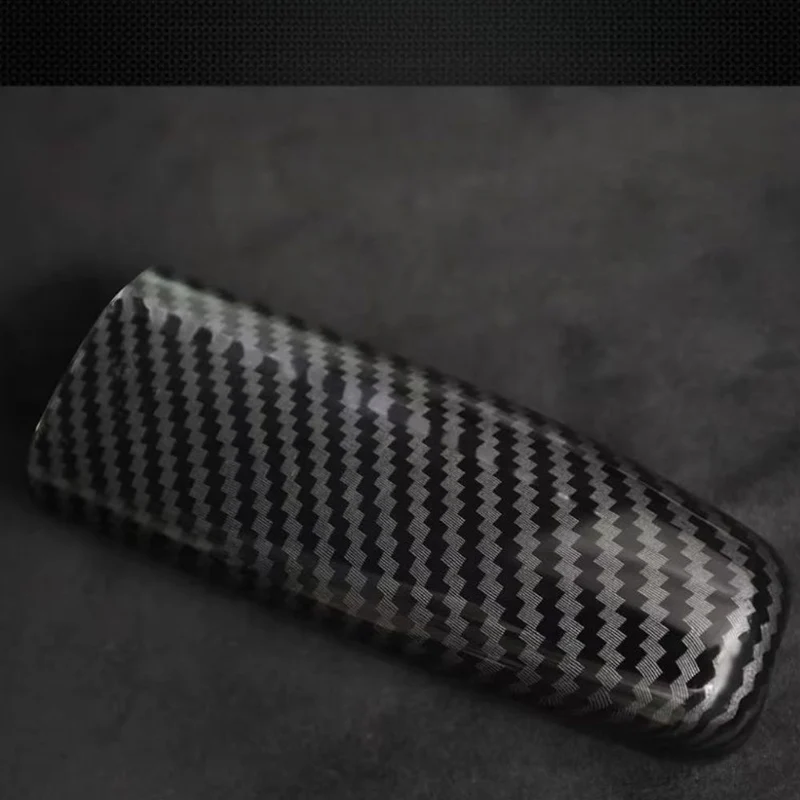 Carbon-Style Handbrems Griff Rahmen Abdeckung für Ford Mustang 2015-2020