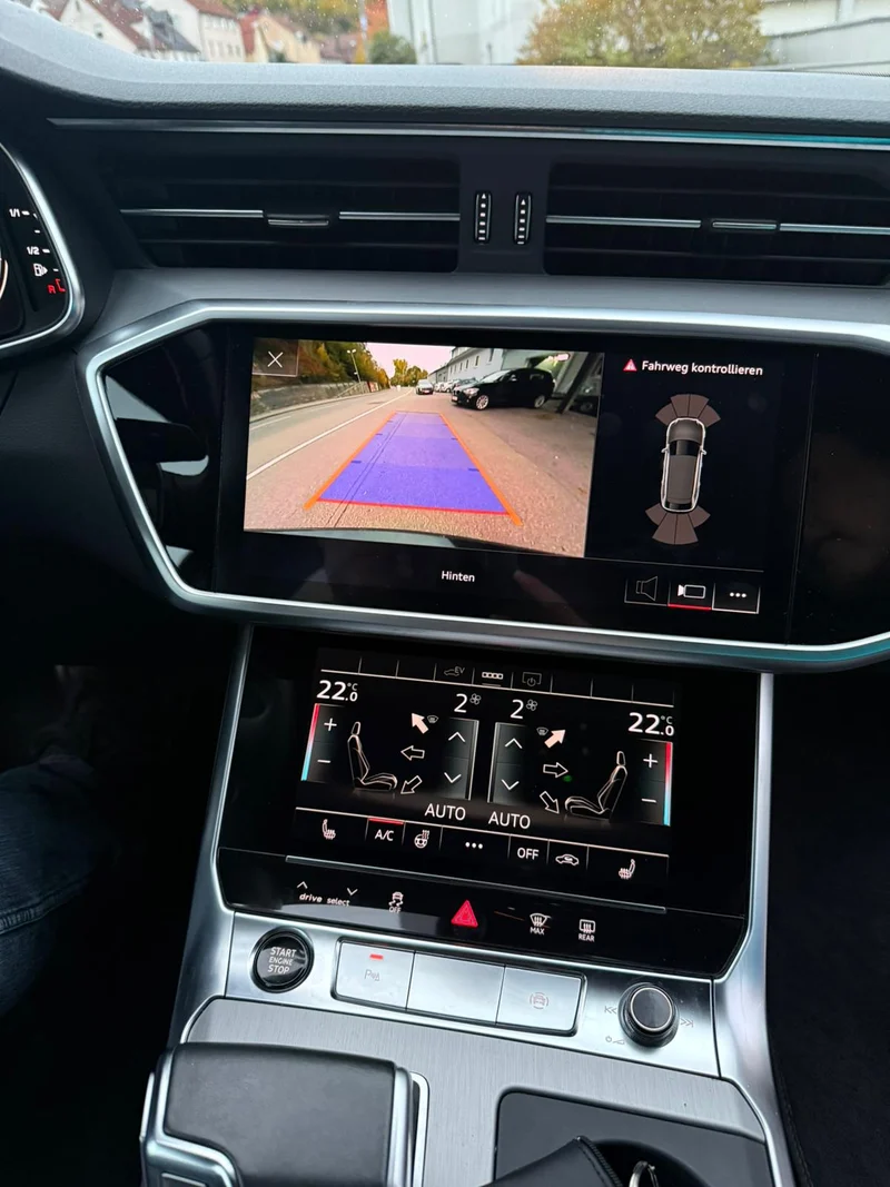Originale Rückfahrkamera für Audi A7 4K C8 inkl. Einbau (Nachrüstung)