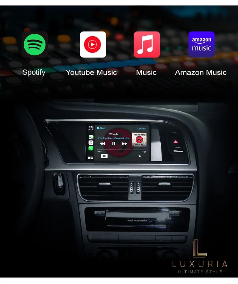 Apple CarPlay & Android Auto für Audi A6 / S6 / RS6 (C7) inkl. Einbau (Nachrüstung)