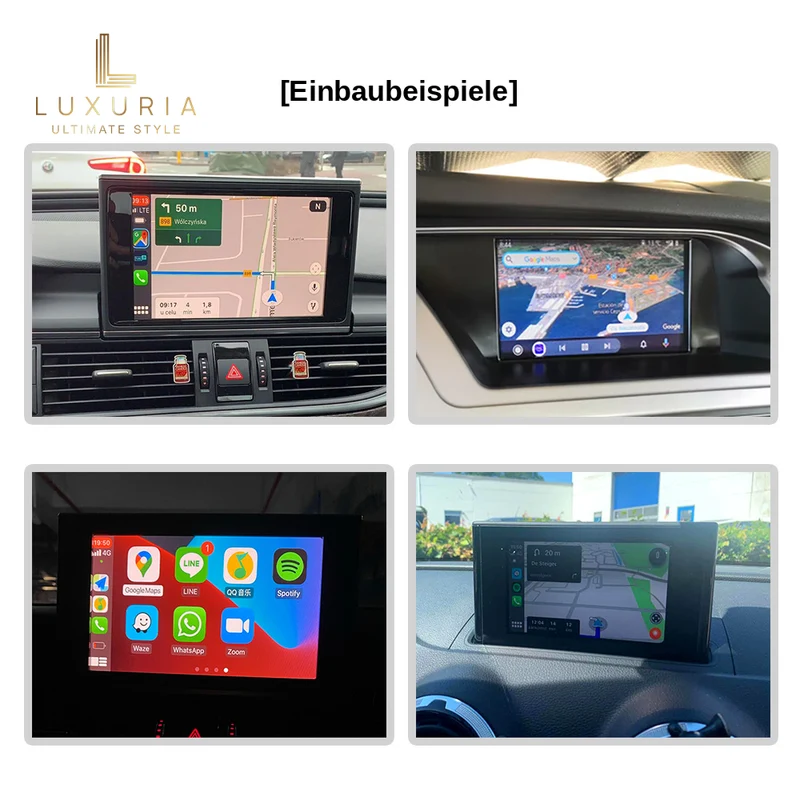 Apple CarPlay & Android Auto für Audi A6 / S6 / RS6 (C7) inkl. Einbau (Nachrüstung)