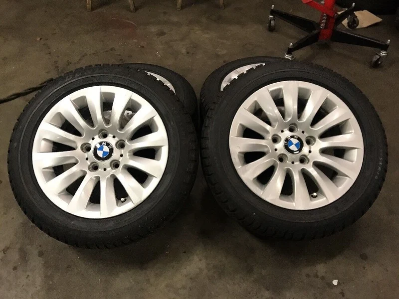 BMW E90 E91 LCI Alufelgen Styling 282 DUNLOP 205 55 R16 91H 6783628 WINTERREIFEN