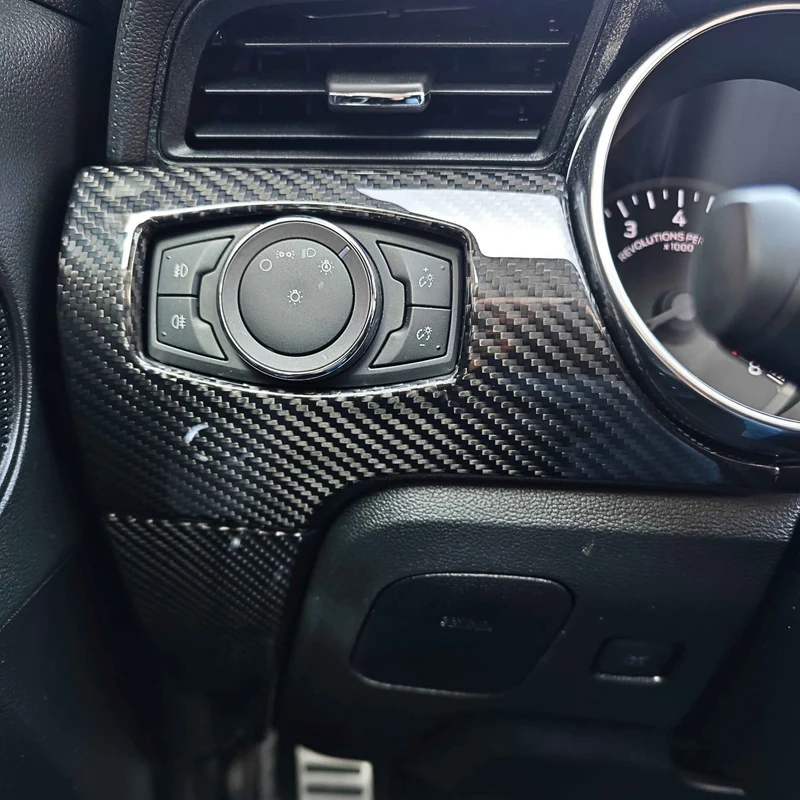 Carbon Armaturenbrett Abdeckung für Ford Mustang