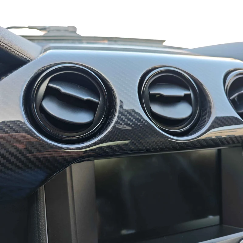 Carbon Armaturenbrett Abdeckung für Ford Mustang