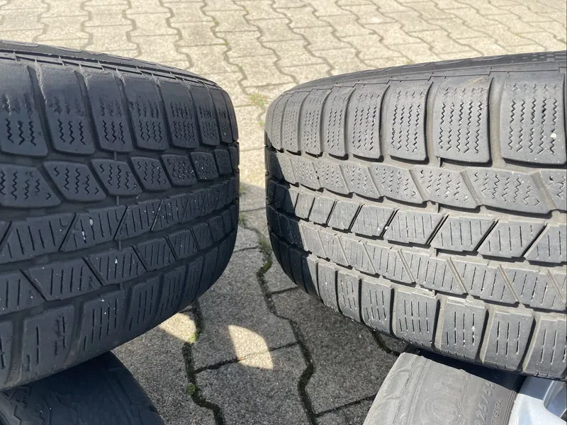 BMW F10 F11 F12 V Speiche 236 Alufelgen Winterreifen 225 55 R17 97H 6780720
