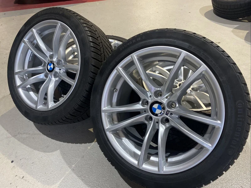 BMW F80 M3 F82 M4 F87 M2 Alufelgen M640 WINTERREIFEN 2284905 CONTINENTAL 2284906