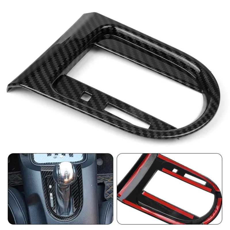 Carbon Style Schaltrahmen Abdeckung für Ford Mustang (2015-2022)