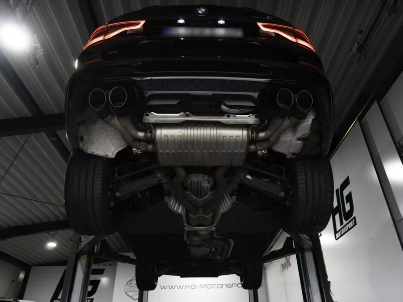 EGO-X Klappenabgasanlage BMW X3 M F97 LCI 3" – ECE, inkl. Einbau