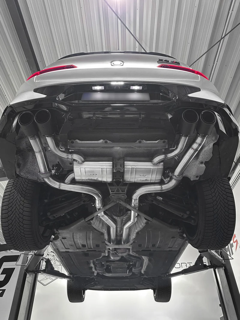 EGO-X Klappenabgasanlage BMW X3 M F97 LCI 3" – ECE, inkl. Einbau