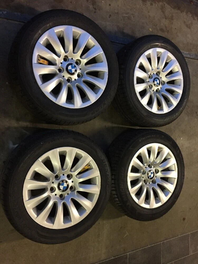 BMW E90 E91 LCI Alufelgen Styling 282 DUNLOP 205 55 R16 91V 6783628 SOMMERREIFEN