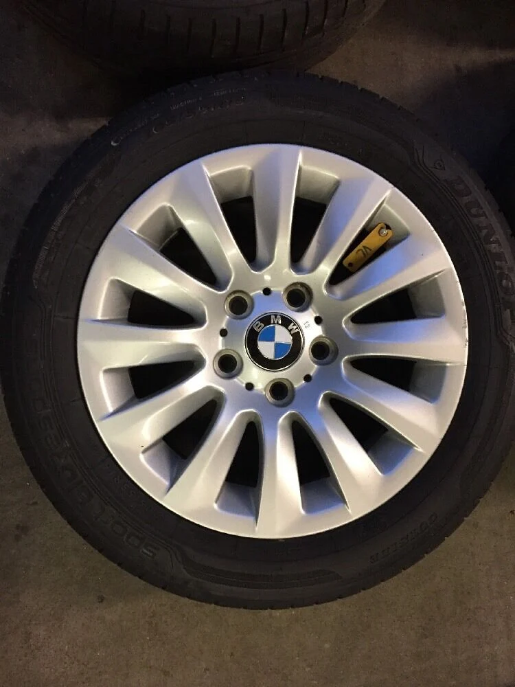 BMW E90 E91 LCI Alufelgen Styling 282 DUNLOP 205 55 R16 91V 6783628 SOMMERREIFEN
