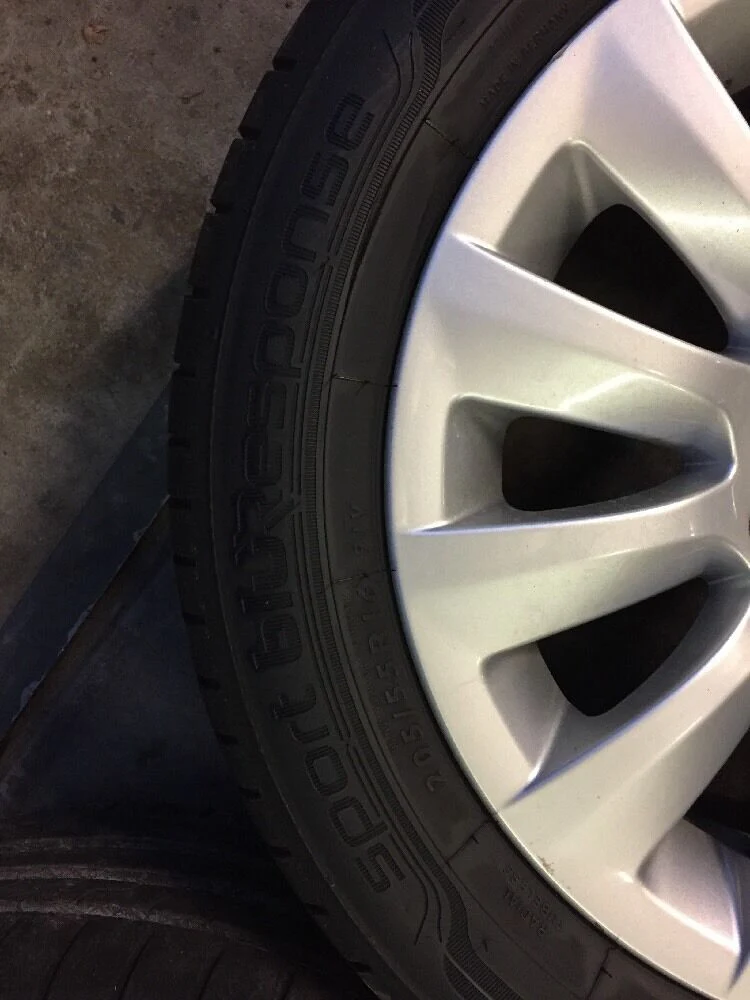 BMW E90 E91 LCI Alufelgen Styling 282 DUNLOP 205 55 R16 91V 6783628 SOMMERREIFEN