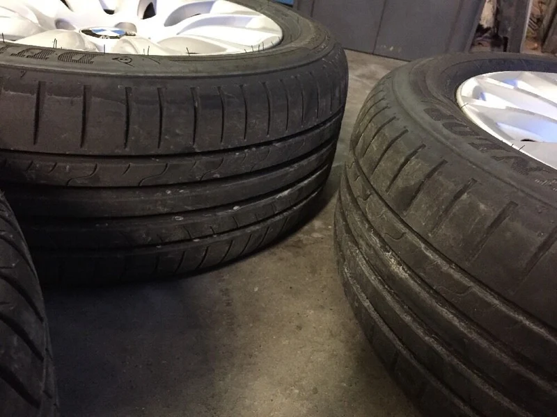 BMW E90 E91 LCI Alufelgen Styling 282 DUNLOP 205 55 R16 91V 6783628 SOMMERREIFEN